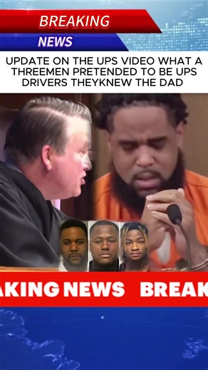 update on the UPS video what a three men pretended to be UPS drivers they knew the dad #breakingnews #fyp #usa #crime #ups