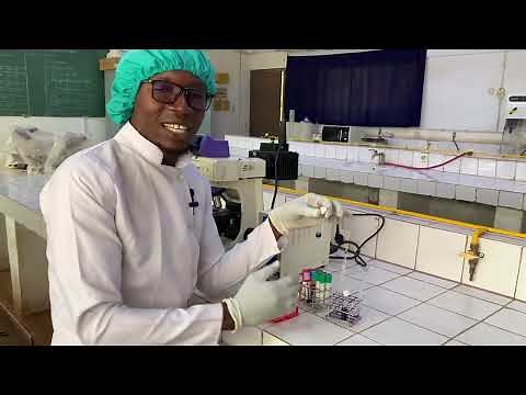 Numération du taux de reticulocytes#hematology #foryou #analyse