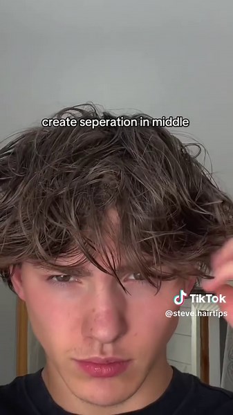 Master the Middle Part Hairstyle for Men