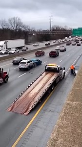 464K views · 1.8K reactions | Truck Flips Mid-Air on Busy Freeway...
