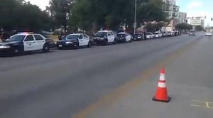 10K reactions · 4.1K shares | Our Officers and their lights in front of Police and Firefighter Memorial. Blue. | Fort Worth Police Department | Facebook