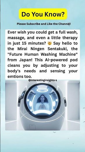🚿 The 15-Minute AI Japanese Bathing Machine That Washes Both Body and Mind ⚡️