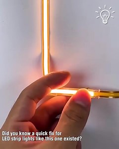 1.4M views · 8.8K reactions | An easy and simple fix for LED strip lights! | Trisha Harris Review UK | Facebook