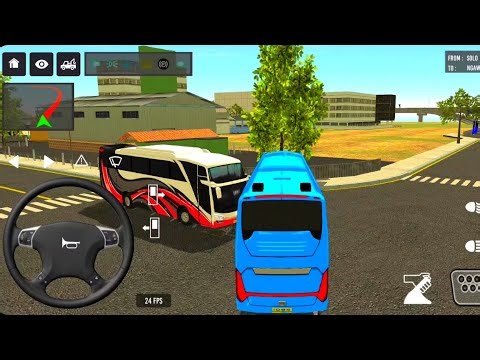 euro coach bus simulator 😱🚌 || new coach bus simulator part- Android gameplay