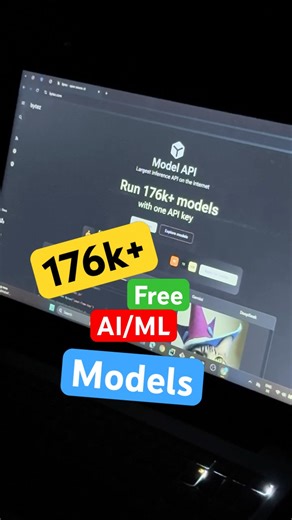 Free AI/ML Model, No Limit Attached! #mlmodels #machinelearning #ai #collegestudent #developers