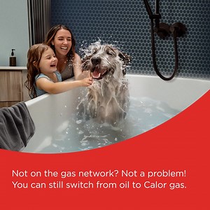 Can I get Calor gas if I’m not on the gas network? Of course you can. We’ve been helping homes all across the country switch from oil to gas. Plus, right now, you’ll also get a FREE boiler when you switch. Interested? Visit our website - http://bit.ly/41EVWtM #Calor #TheEnergyThatConnectsUs #HomeHeating #HomeImprovement | Calor Ireland