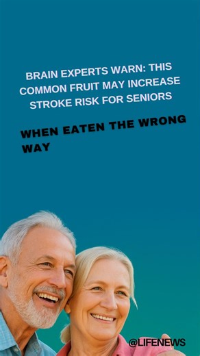 Many seniors eat fruit before bed, believing it’s always healthy. But brain-health specialists say one specific fruit, when eaten at the wrong time or in the wrong form, can spike blood sugar, raise nighttime blood pressure, and put extra stress on aging blood vessels — all factors that may increase stroke risk in older adults. Most seniors have no idea, because this fruit is considered “healthy” and often recommended. The danger isn’t the fruit itself — it’s how and when you eat it. In this vid