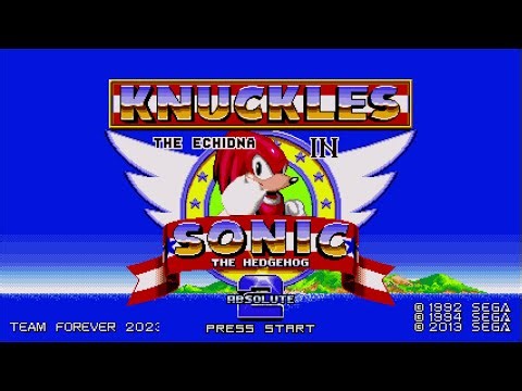 Sonic 2 Absolute ✪ Prototype Edition - Full Playthrough