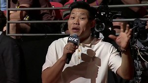 72K views · 849 reactions | REPORTER LEECH  Li Jingliang asked Zhang Weili and Tatiana Suarez questions at the #UFC312 press conference. | ESPN MMA | Facebook