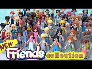 My Lego minidoll collection (just from Friends first half of this year, check out the diversity 🤯)