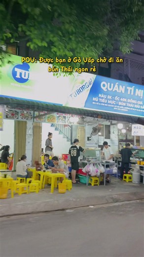 Được bạn dắt đi ăn quán bún Thái ngon rẻ ở Gò Vấp #paophe #saigon #reviewanngon #ancungtiktok