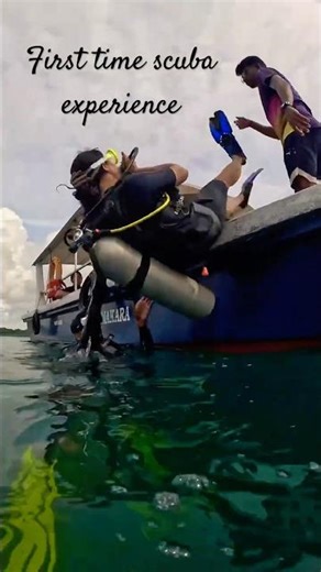First time scuba diving experience in Havelock Island
