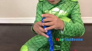 Pj Masks Toys videos Compilation for Kids! Giant Egg Surprise Headquarters Playset Catboy Gekko