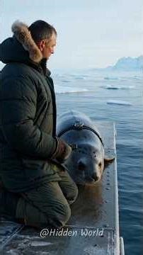 I’m a Seal – My GoPro Discovered a Hidden Ice Pala 🧊🐾 #shorts