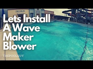 Water Park Wave Maker Blower Re-install
