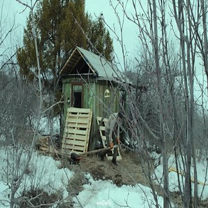 Rebuilding the Roof of My Cabin ｜ A New Life for an Old Shelter in the Wild | Alex Santa