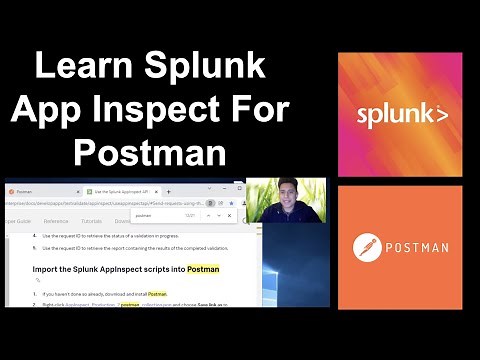 Splunk Tutorial: How to use Splunk App Inspect with Postman