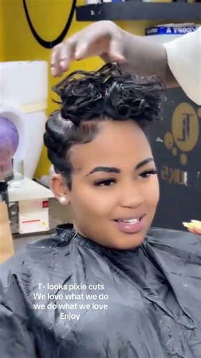 Modern Pixie Weave Transformation | Sleek & Sophisticated#youtubeshorts #usa #viral #shorts