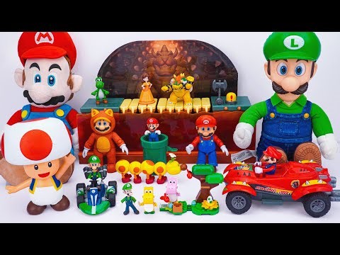 Mario ASMR | Satisfying with Unboxing Nintendo Super Mario Deluxe Bowser Battle & Lego Mario