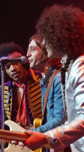 Jimi Hendrix, Marc Bolan & John Lennon Jam On Stage