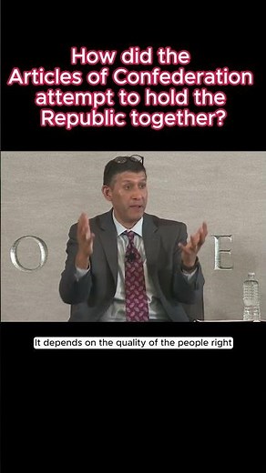 How did the Articles of Confederation attempt to hold the Republic together?
