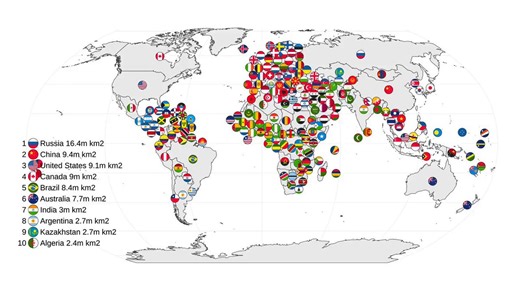 The world's countries compared by 20 key metrics. Work by Anders Sundell/Visual Capitalist.