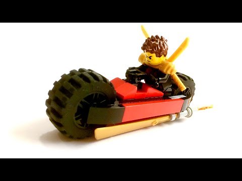 How to Build a Custom LEGO® Ninjago Kai's Fire Bike Mini