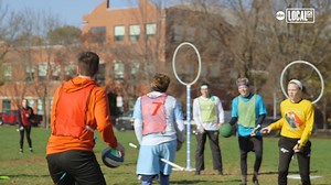 Chicago Athletes play the co-ed club sport, Quidditch, inspired by the Harry Potter Series. | Localish
