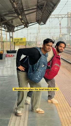 kab aayegi 😭 #youtube #localtrain #mumbaikar #mumbailocal #relatable #trending #local