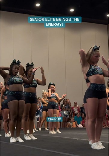 Senior Elite Cheerleaders Bring Unmatched Energy
