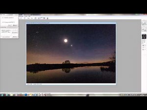 Landschaft mit Sternenhimmel fotografieren