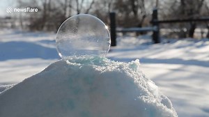 Watching this bubble freeze will change your life! | The Inquisitr