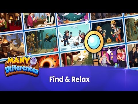 Many Differences: Spot & Find (by HM Games Pty) IOS Gameplay Video (HD)