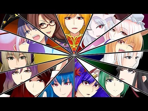 【東方アレンジ】紅～紺ラスボスメドレー【Touhou Medley】