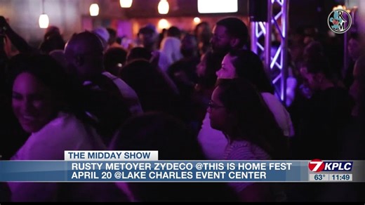 10K views · 54 reactions | You haven't danced til you've danced to a live performance by Rusty Metoyer! We got to catch up with him before we'll see him on stage at This is Home Fest on April 20th! | KPLC Midday | Facebook