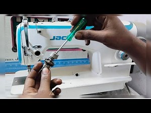 How To Change Jack, juki Sewing (Silai) Machine Tension | Spring Change, Assembly Fitting & Setting