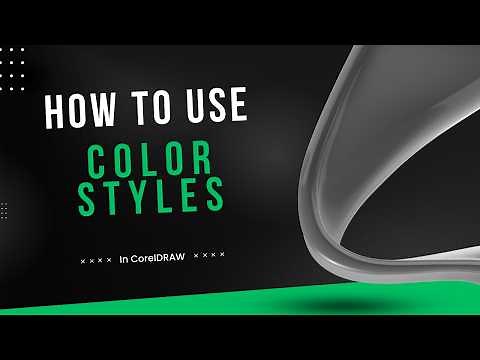 How to use Color Styles in CorelDRAW