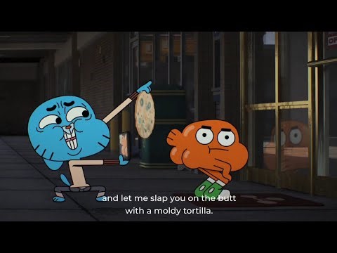 Wonderfully Weird World of Gumball but it's Freaky and Out of Context moments 2