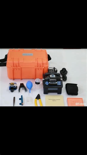 How much do u know about fiber optical tools---Splicing machine?#opticalfiber #splicing #telecommunications #isps
