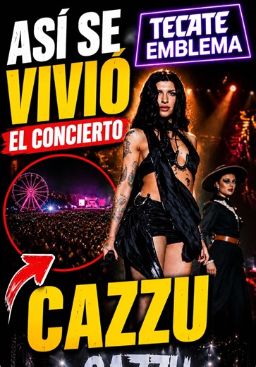 Así se vivió el concierto de Cazzu en Tecate Emblema #cazzu #cazzufans | cazuzarealoficial