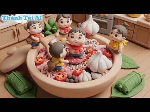Tiny animated chefs cook up a storm in the kitchen