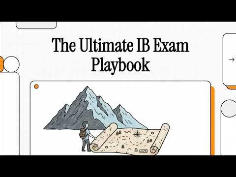 The Ultimate IB Exam Playbook 📚 | Study Smart, Score Higher (Full Strategy Guide)