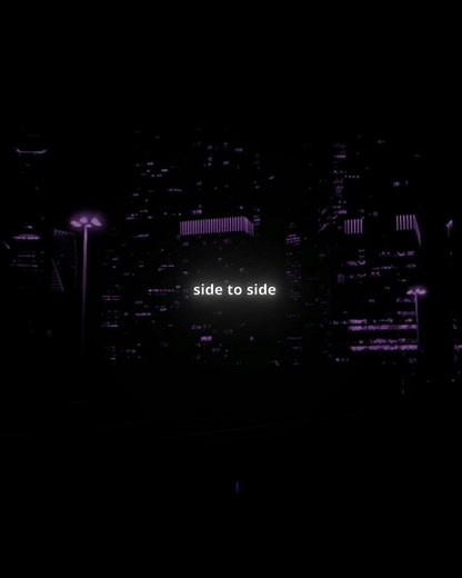Side to side - Ariana Grande (lyrics) | #lyrics #edit #music
