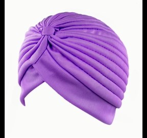 Chemo Headwear for Women, Fadeal 1 Stretch Turbans Pleated Headwraps Assorted Colors Head Hair Covers Solid Head Coverings Sleeping Head Accessories Cancer Headwear for Women Chemo Beige One Size