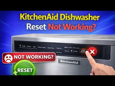 KitchenAid Dishwasher Reset Not Working? (Try the Breaker)