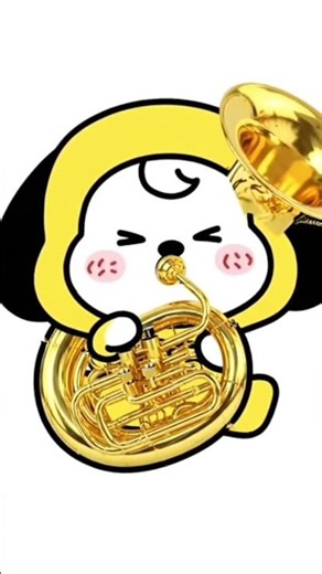 bt21 chimmy play tuba