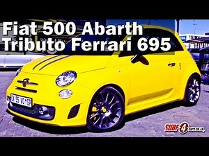 Fiat 500 Abarth Tributo Ferrari 695 | New car video Review | Surf4Cars