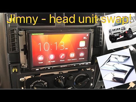 Suzuki Jimny head unit swap