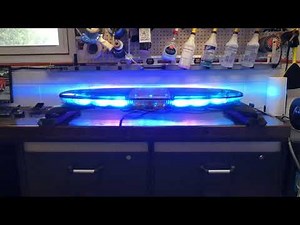 Federal Signal Arjent Flash Pattern Demo