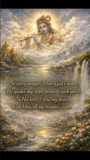 God poetry iin English ✨ | Peaceful Krishna Quotes| Spiritual Quotes with Beautiful Photo#motivation